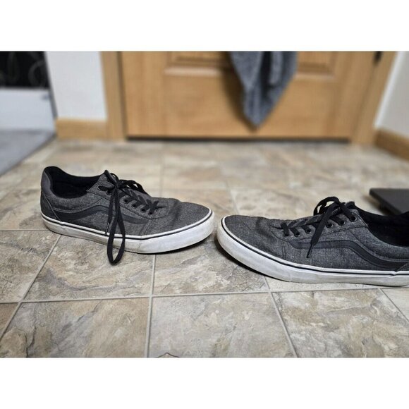 VANS Deluxe Comfort Old Skool Herringbone Sneakers Skae Shoes Size 13 - Picture 2 of 8